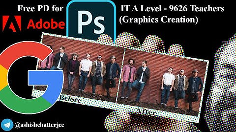 Free PD for IT A Level 9626 Teachers (Graphics Creation) by : Mr. Ashish Chatterjee