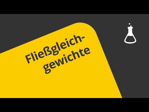 Fließgleichgewichte - was ist das? | Chemie | Allgemeine und anorganische Chemie