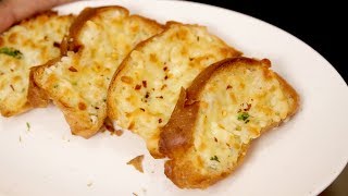 Cafe Jaisi Cheese Garlic Bread Recipe  2 tarike bina oven & oven चीज गार्लिक ब्रेड cookingshooking