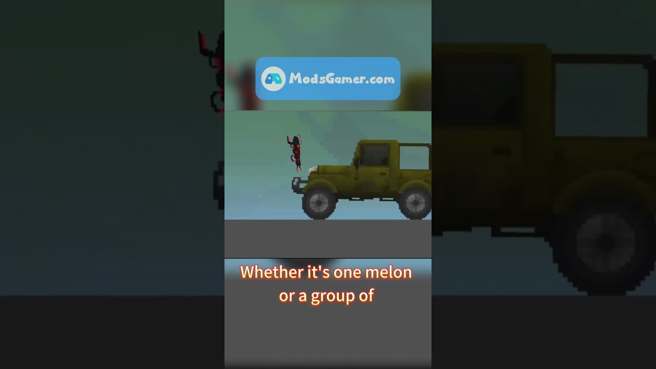 melon playground sandbox PG 3D Movie？ #melonsandbox #ModsGamer #Ga