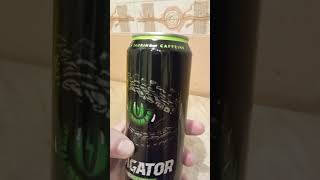 Крокодиловы слёзы / Обзор на энергетик ALLIGATOR Original #обзор #рек #юмор #энергетик #рекомендации