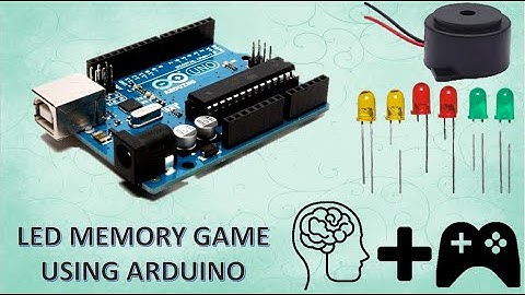 LED Memory game Using (Arduino) FUN !!! And Easy !!!