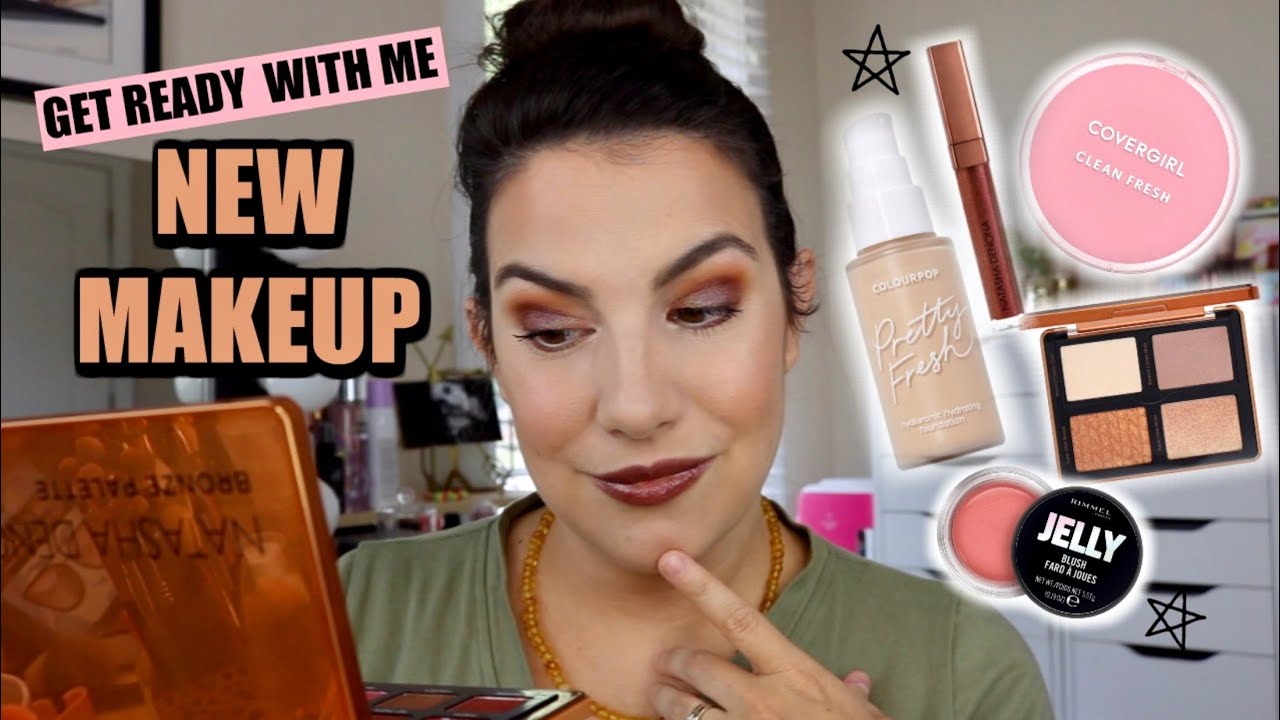 TESTING NEW MAKEUP... Drugstore & Luxury GRWM