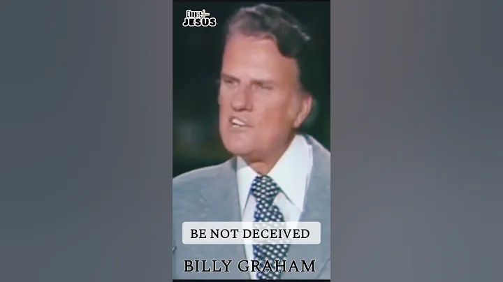 BE NOT DECEIVED; GOD IS NOT MOCKED. #shorts #billygraham #joy #bible #faith