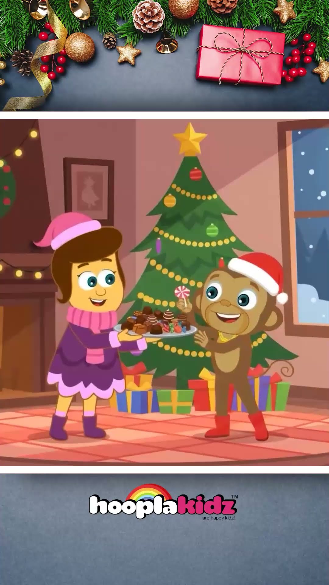 Deck The Halls | Canção Clássica de Natal #músicasinfantis #shorts