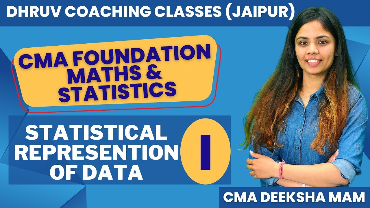 CMA FOUND II STATISTICAL REPRESENTATION OF DATA⚡ STATS II CLASS 1 ⚡ ...