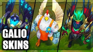 All Galio Skins Spotlight (League of Legends)