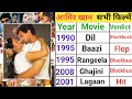 Aamir khan sab movie list  aamir khan hit and flop  aamir khan movies