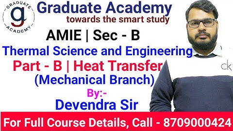 AMIE Thermal Science and Engineering Part - B Marks and Topic Analysis | Mechanical Engineering