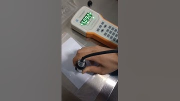 Sheet resistance meter for Ohm measurement in Glass