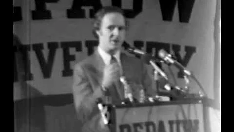 January 22, 1977 - DePauw Introduces its 17th Pres...