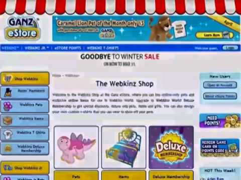 webkinz store