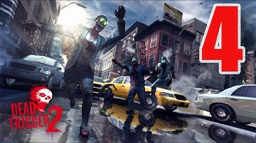 Dead Trigger 2: Europe Campaign Gameplay Part 4 - The Zombie Apocalypse Begins | Hard Mode #4