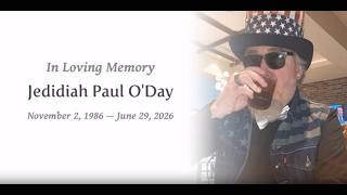 Jedidiah O'Day Memorial Service