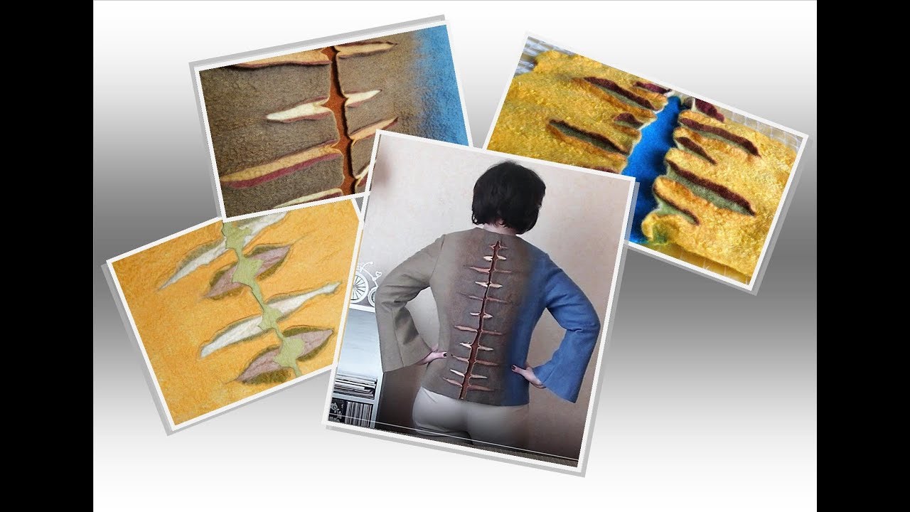 Войлочный карвинг  - как у моего жакета )