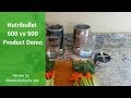 Nutribullet 600 vs 900 Pro Review - Full comparison and Green Smoothie Test