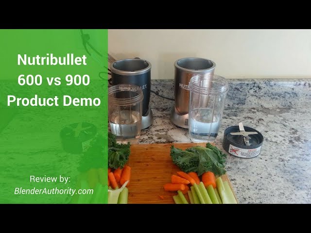 Nutribullet 600 vs Nutribullet Pro 900 – Which Is The Best Option