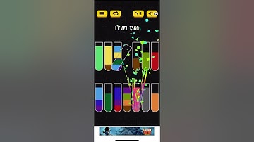 Water Sort Puzzle level 1369