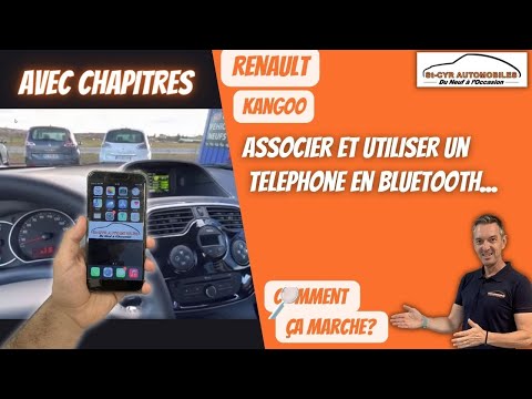 Renault Kangoo, Associer son téléphone en Bluetooth
