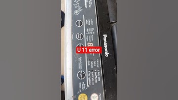 panasonic washing machine U 11 error solve