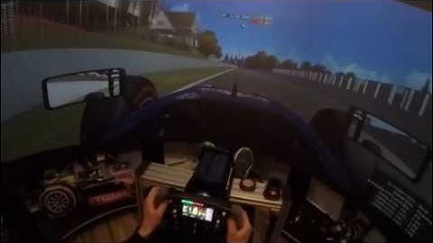 SMZ1 Wheel in GSCE on Simpit Avengar Screen