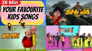 Kids Songs Collection! | Non Stop Masti | Your favourite cartoon characters!!