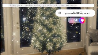Easiest Artificial Christmas Tree Set Up