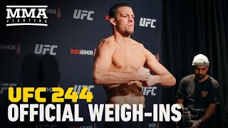 At ufc 244 official weigh-ins, all the fighters made weight except for
one friday morning in new york. subscribe: http://goo.gl/dypsgh check
out our full vid...