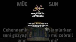 Herkesi̇n Mi̇raç Kandi̇li̇ Mübarek Olsun
