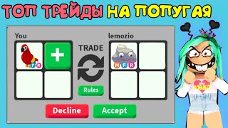 Трейды  на попугая в адопт ми в роблокс! Trade adopt me roblox! робмикс в трейдах