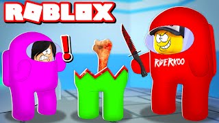 AMONG BLOX - Tahle Hra vás nutí lhát.. (Roblox Among Us)