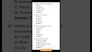 class 7th subject geography chapter 1 mcq  english medium new books part 6 #exam #geography #test