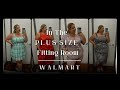 IN THE (PLUS SIZE) FITTING ROOM | WalMart | budget plus size dresss, swimsuits, and belts!