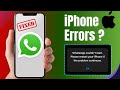 Fix WhatsApp Not Working on iPhone (2025 Guide)