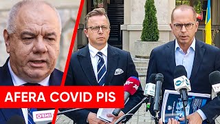 Afera COVID PiS. Joński: Przedstawiamy akt oskrażenia Morawieckiego, Szumowskiego, Kaczyńskiego...