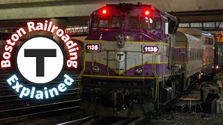 Boston's North Side Terminal Operations, NonStop Rush Hour Action | Boston Railroading Explained