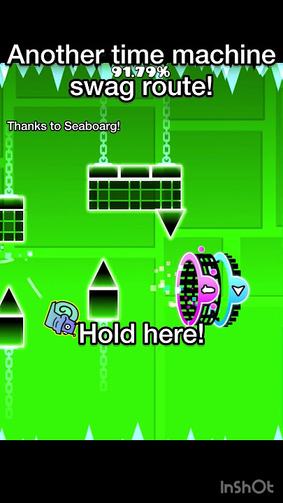 Download lagu Another Time Machine swag route! #geometrydash #gd #shorts