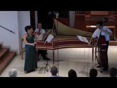 Bach Sonata no 2 in A major BWV 1015  4. Presto / Márta Ábrahám violin