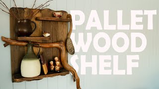 How to Build a Pallet Wood Shelf by MartinWood Studios 🌳🔨 555 views 3 years ago 8 minutes, 32 seconds