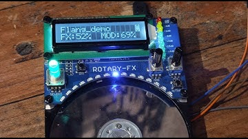 [RFX] Rotary FX - The first demo | Flanger