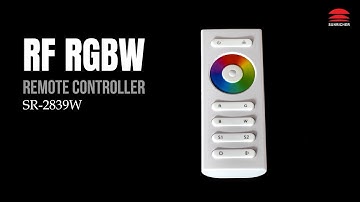 RF RGBW Remote Controller_SR-2839W