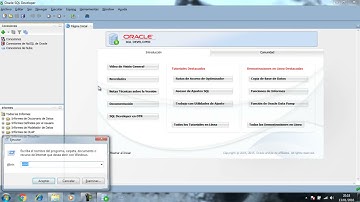 Conexión de ORACLE 11g con SQL Developer y Simbolo del Sistema CMD