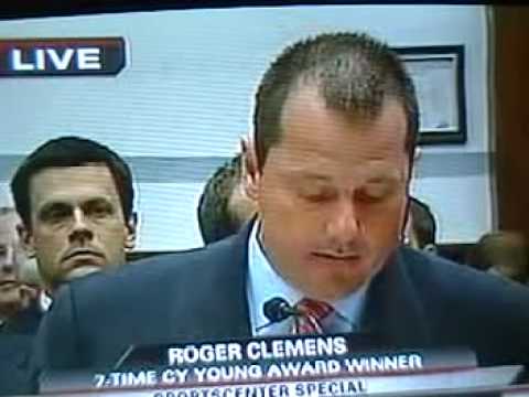 Roger Clemens Mitchell Report Hearing 6