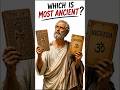 What Is the Most Ancient Text in the World? #AncientTexts #EpicOfGilgamesh #Rigveda #AncientHistory