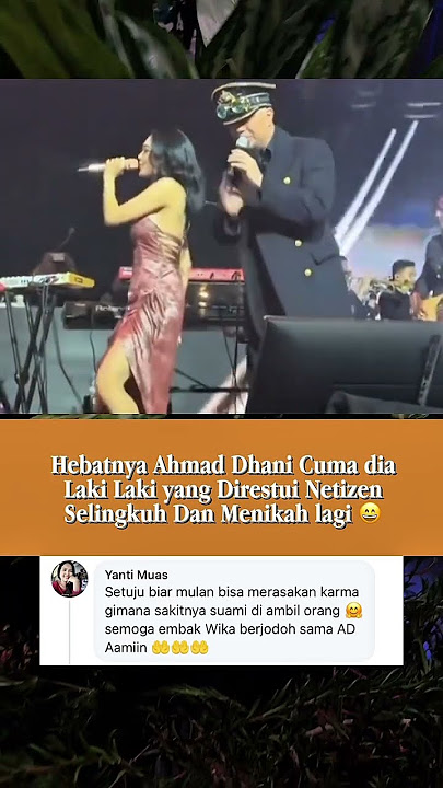 Wika salim tampil hot di atas panggung bersama ahmad dhani