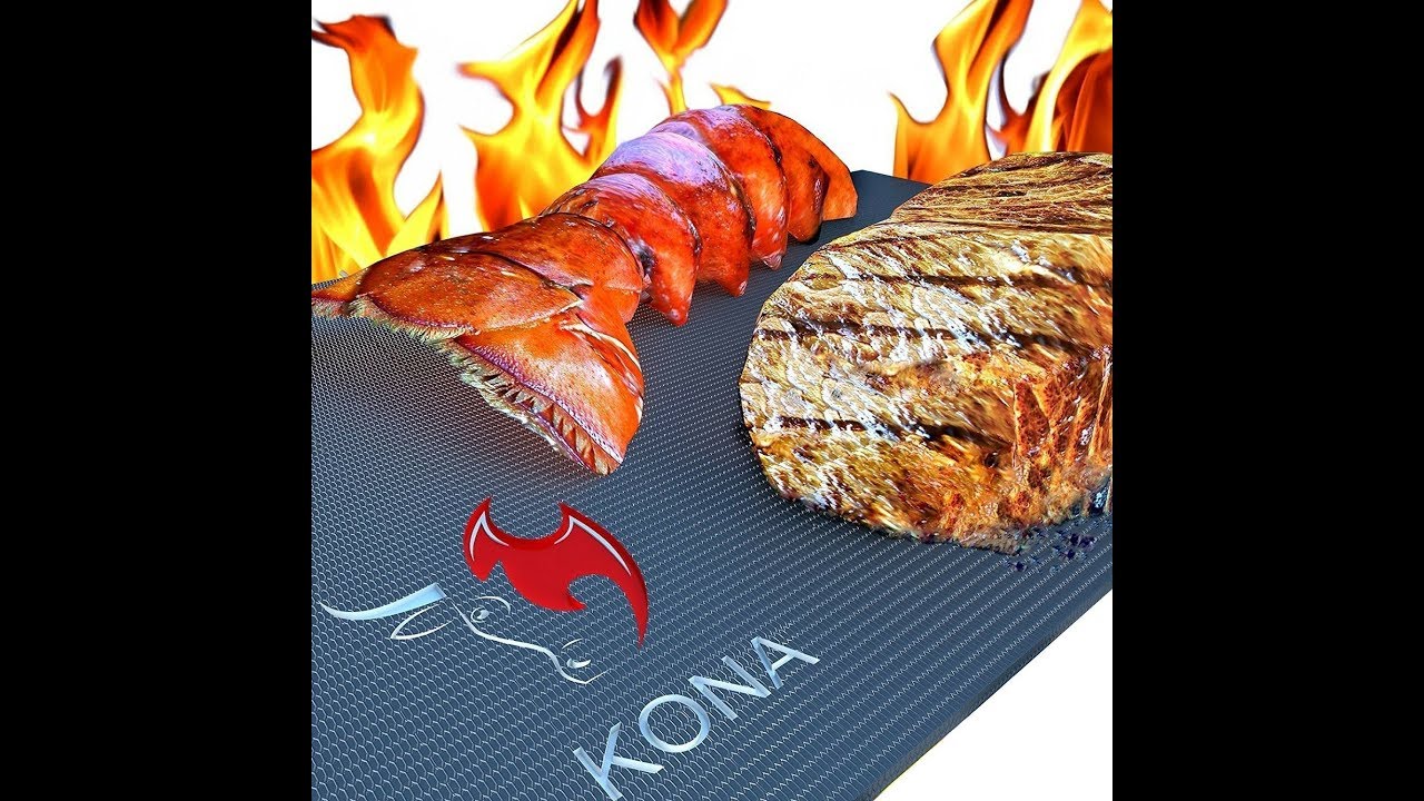 KONA Best BBQ Grill Mat YouTube