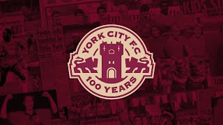 100 Years of York City Football Club | Centenary Crest Reveal