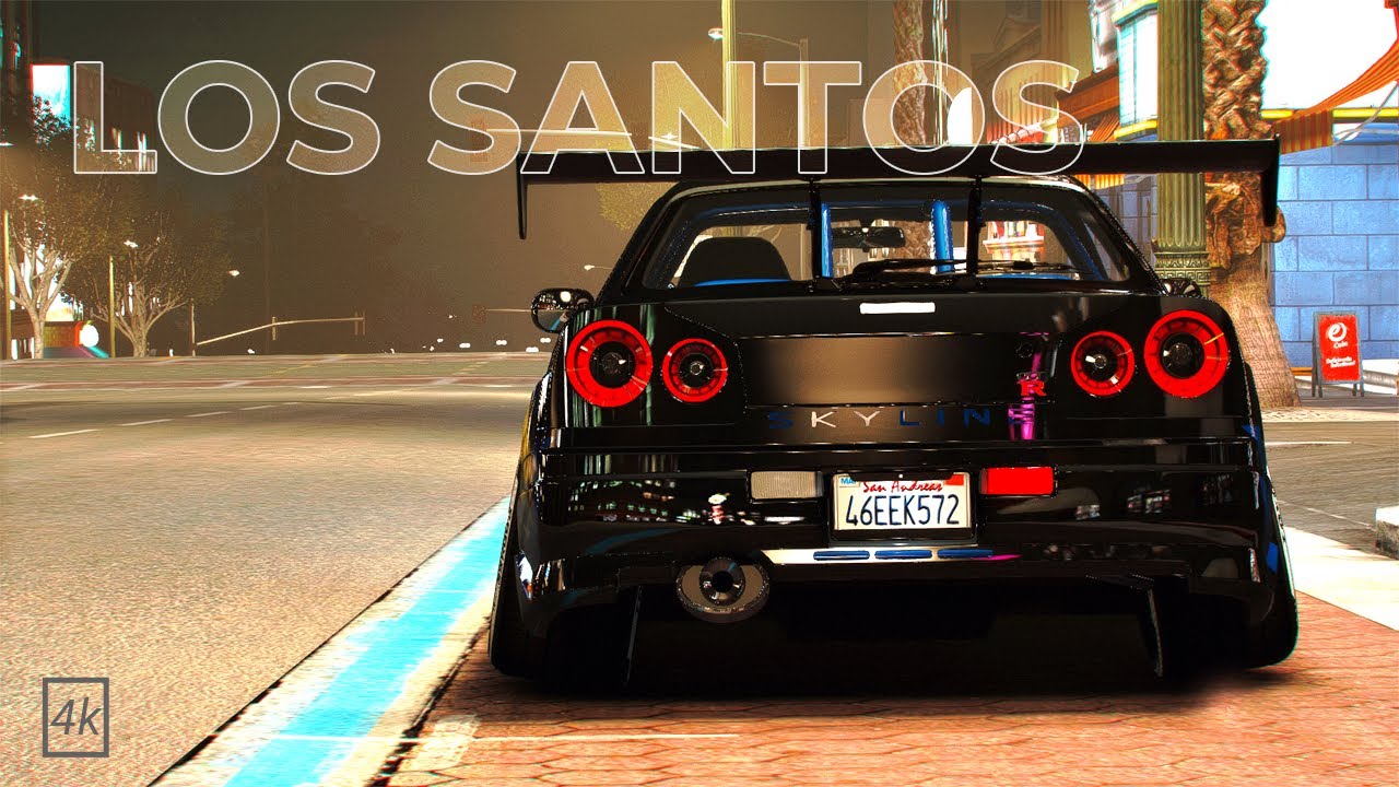 One Night in Los Santos - Grand Theft Auto V | Nissan Skyline ...