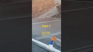 Auto wash solar panels cleaning system project#solar