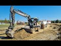 Volvo EW 160C With Tiltrotator Excavation For The Road!